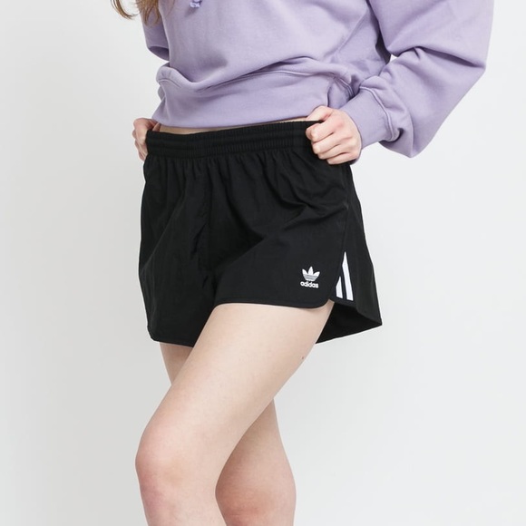 adidas | Shorts | Adidas Originals Womens 3stripe Shorts Primegreen  Athletic Black 25 Gn2885 S | Poshmark